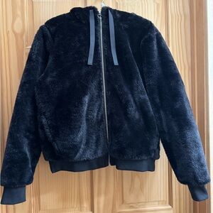 Athleta Faux Fur Jacket